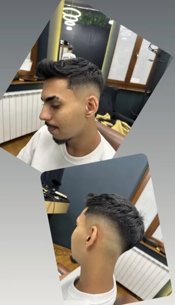 Frizer profesionist la domiciliu clientului.