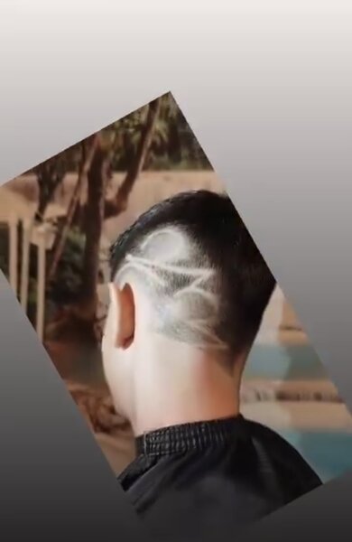 Frizer profesionist la domiciliu clientului.